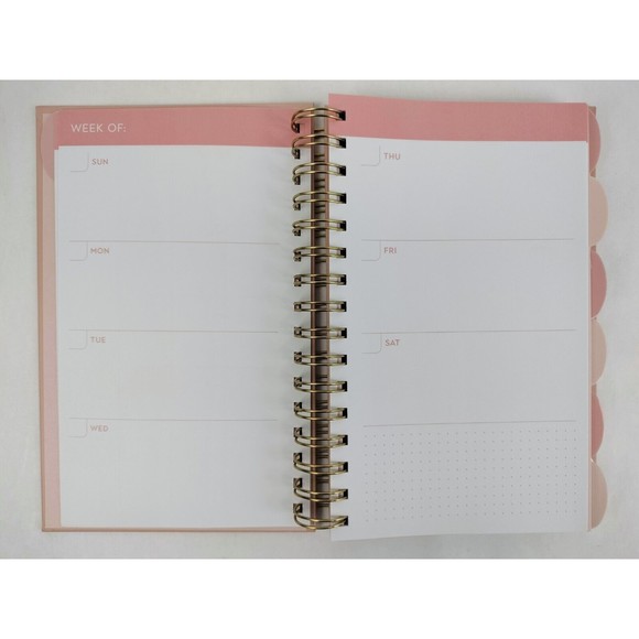 U Brands I Got This Monthly Weekly Planner Hard Cover Light Pink Undated - Picture 8 of 9